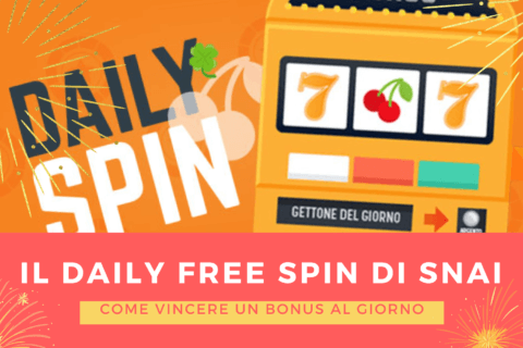 Il Daily Free Spin di Snai