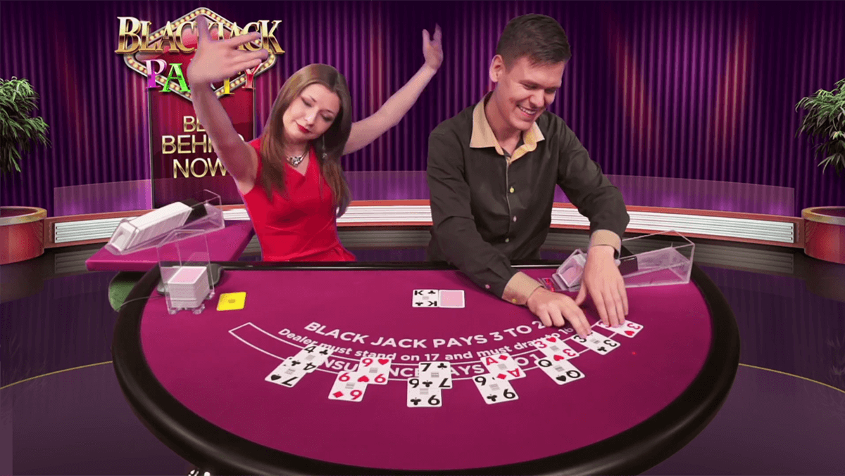 Blackjack Party Evolution Gaming