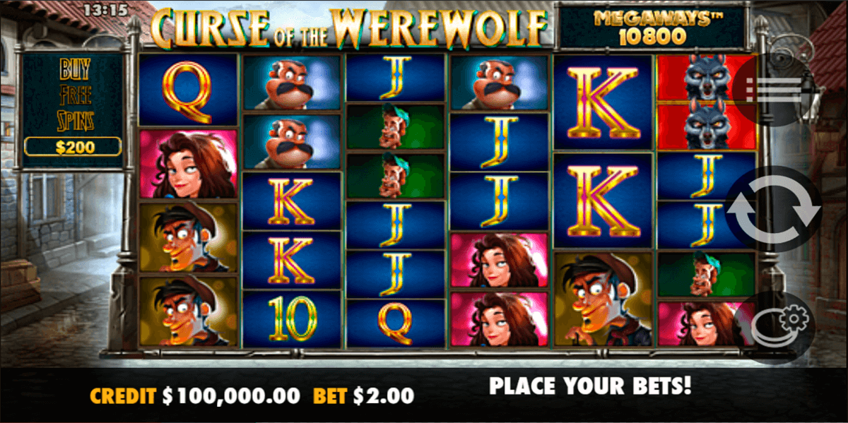 The Curse of The Werewolf Megaways
