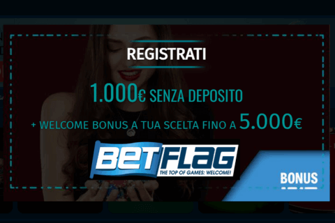 Betflag Bonus senza deposito