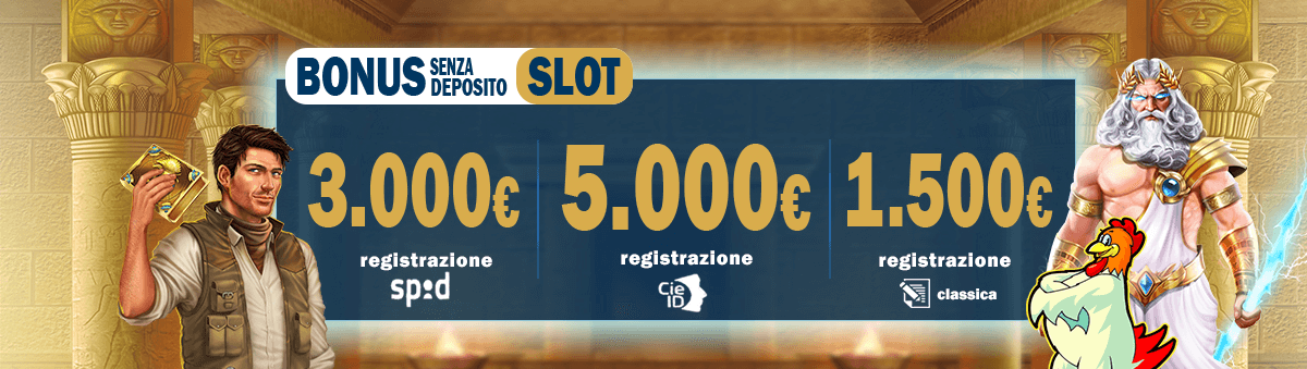 Bonus senza deposito