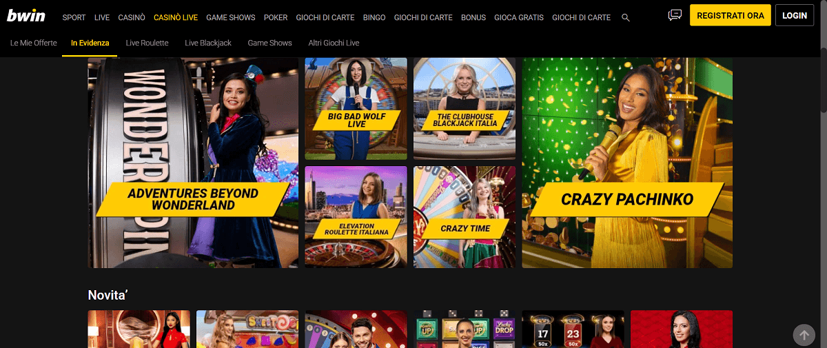 Bwin Casino Live