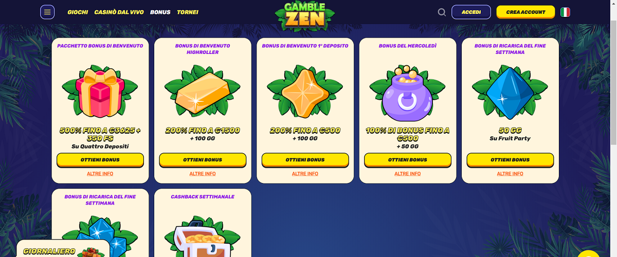 Gamblezen Bonus