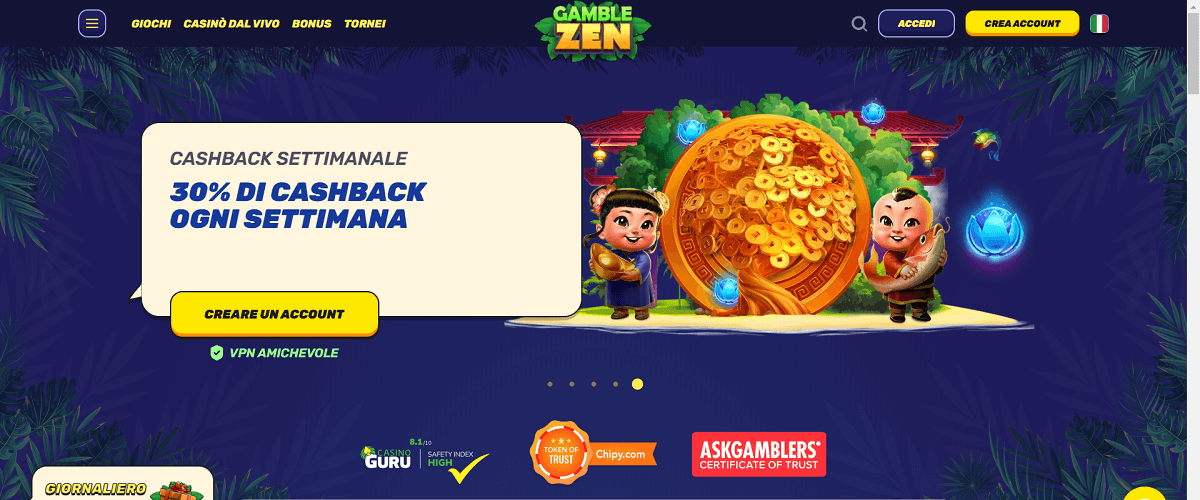 Gamblezen Home