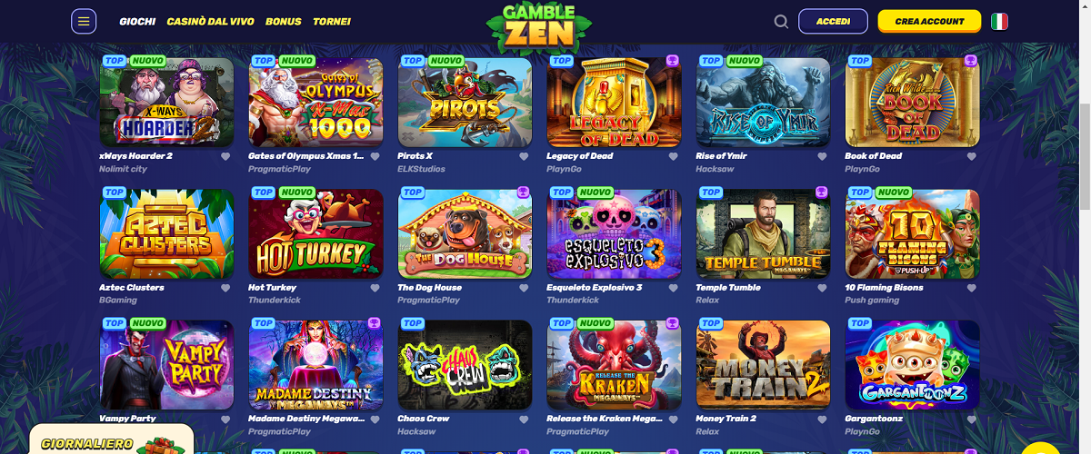 Gamblezen Giochi