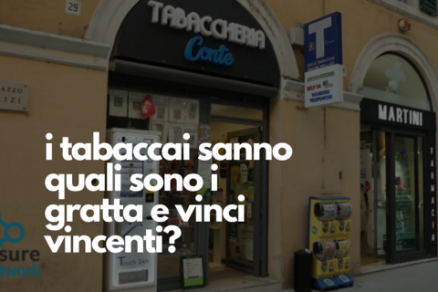 I tabaccai sanno quali sono i gratta e vinci vincenti