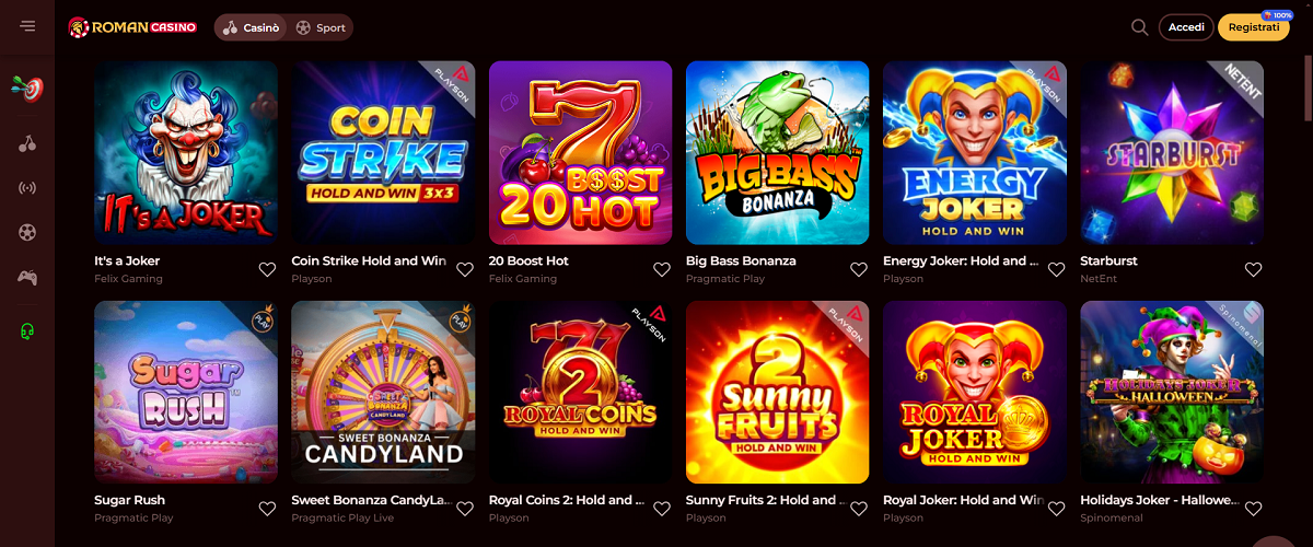 Roman Casino Giochi
