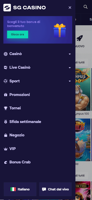 SG Casino Mobile