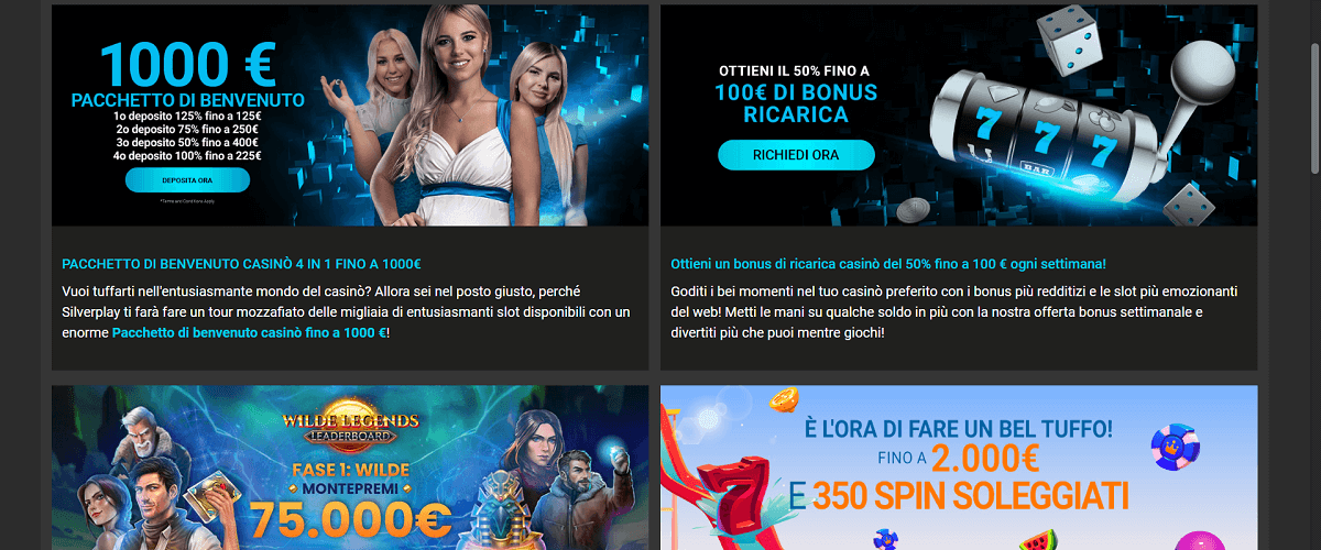 SilverPlay Bonus