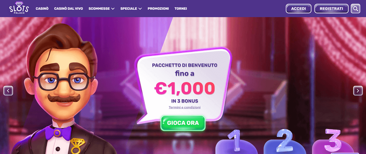 Slots Palace Home