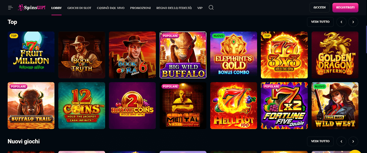 SpinsUp Casino