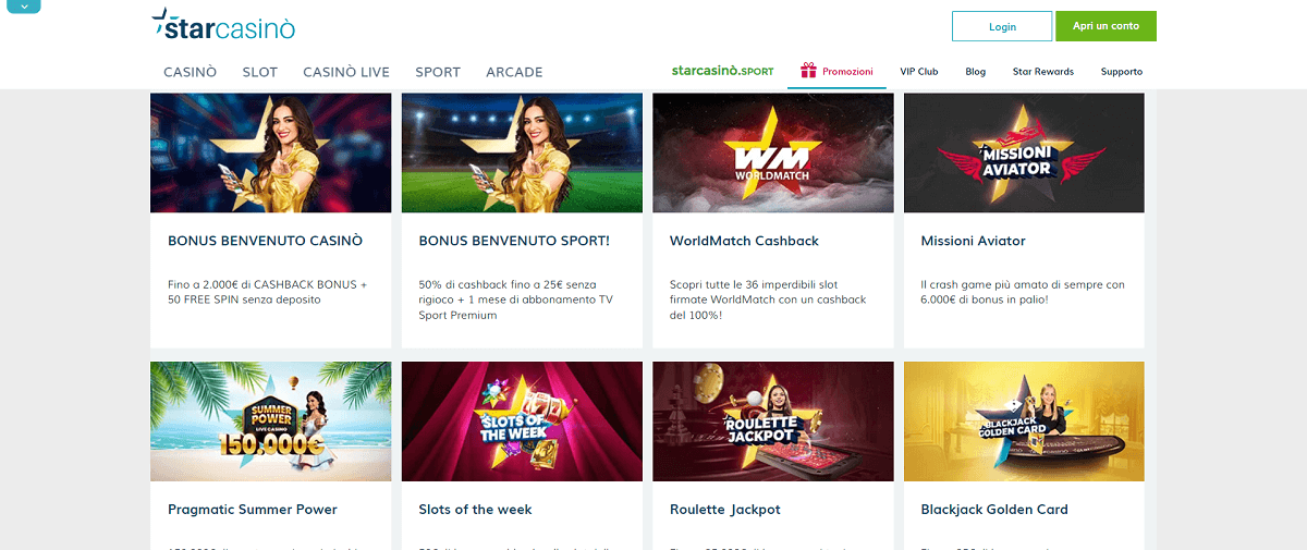 StarCasino Bonus