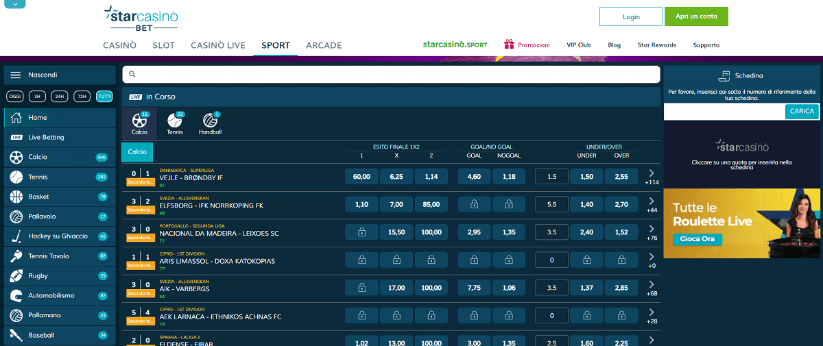 StarCasino Sport