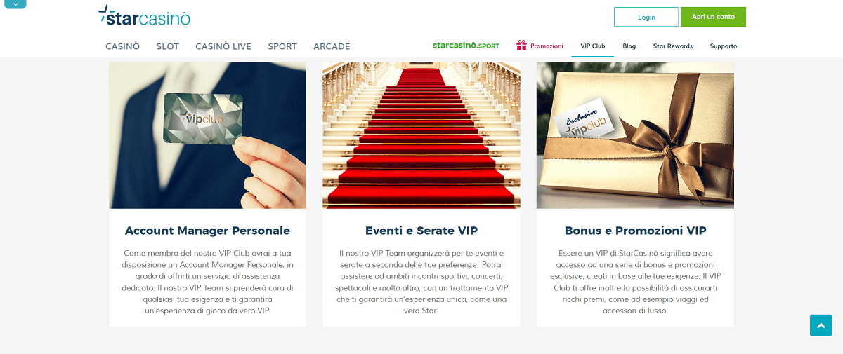 StarCasino VIP