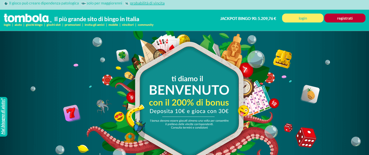 Tombola.it Home