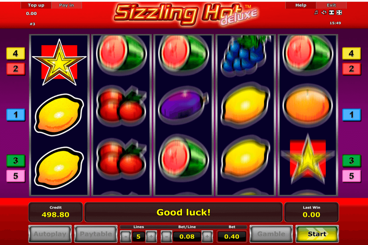 Sizzling Hot Deluxe Slot